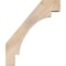 Ekena Millwork 5 1/2"W x 20"D x 24"H Merced Smooth Knee Brace, Douglas Fir BRC06X20X24MRC00SDF - alternate 2
